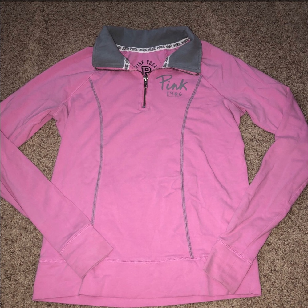 VICTORIAS SECRET PINK 1/4 ZIP